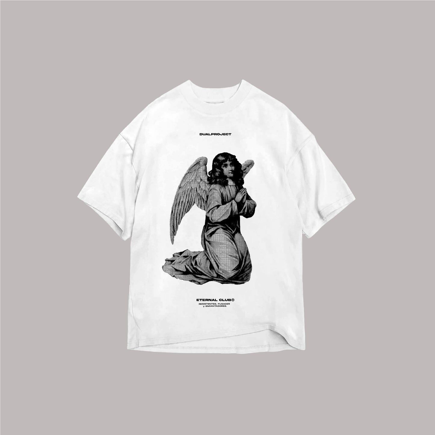 Camiseta prayer blanca