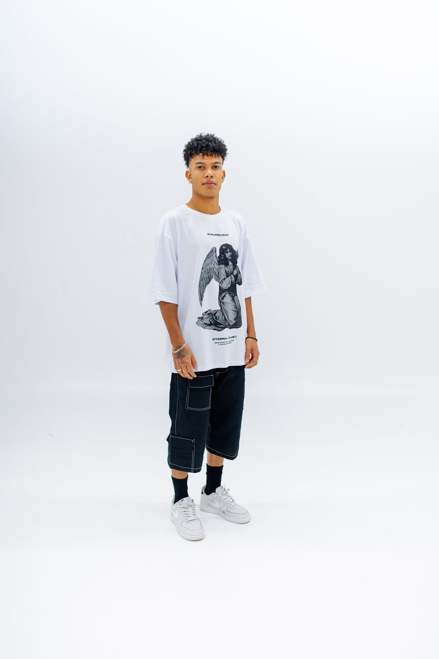 Camiseta prayer blanca