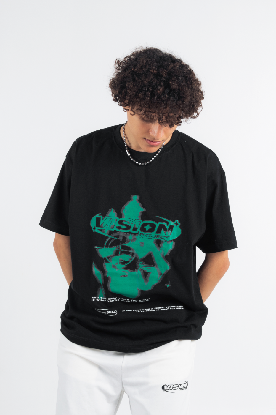 CAMISETA VISION NEGRA