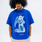 Camiseta prayer azul