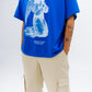 Camiseta prayer azul