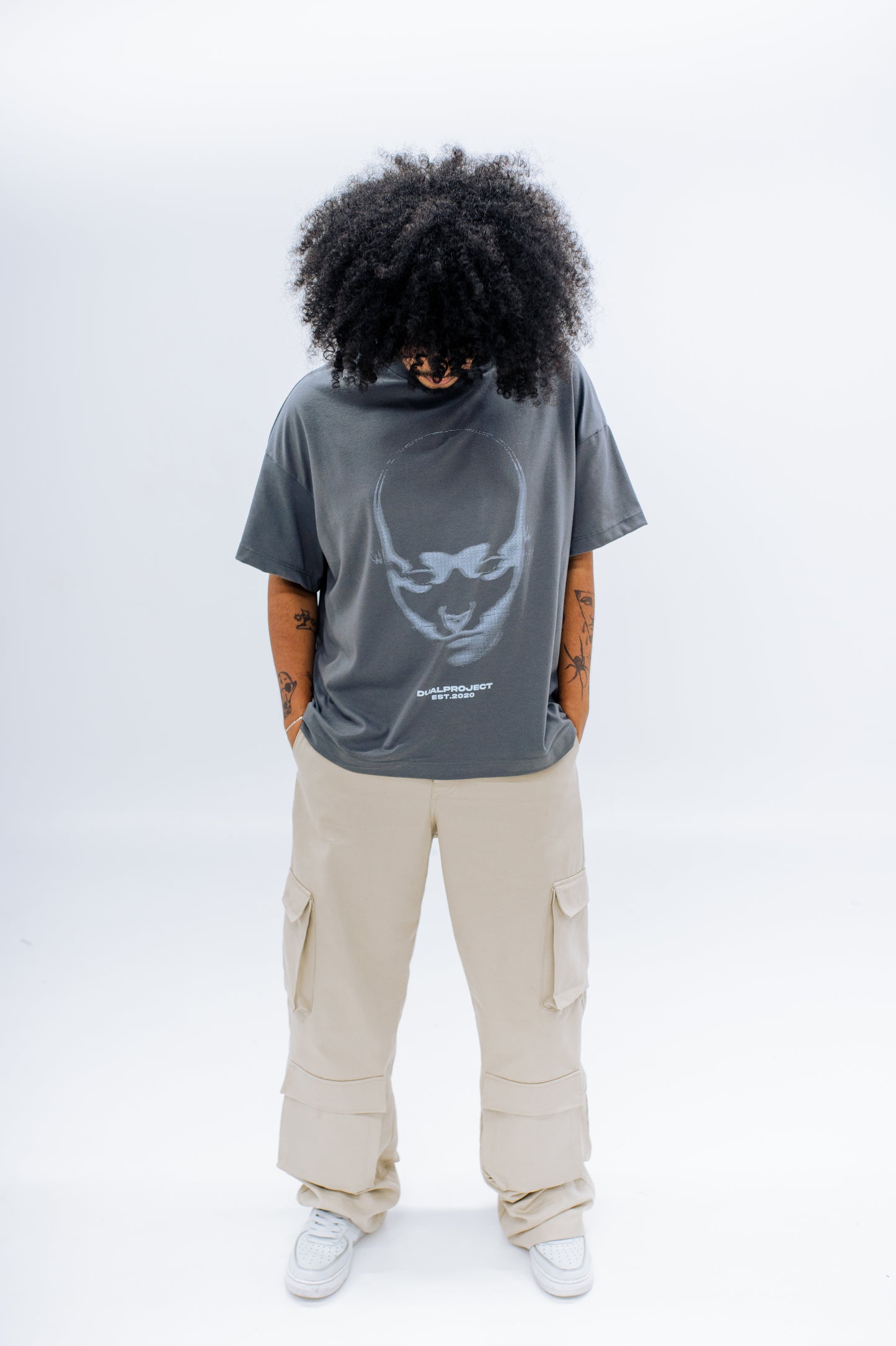 Camiseta spectrum gris