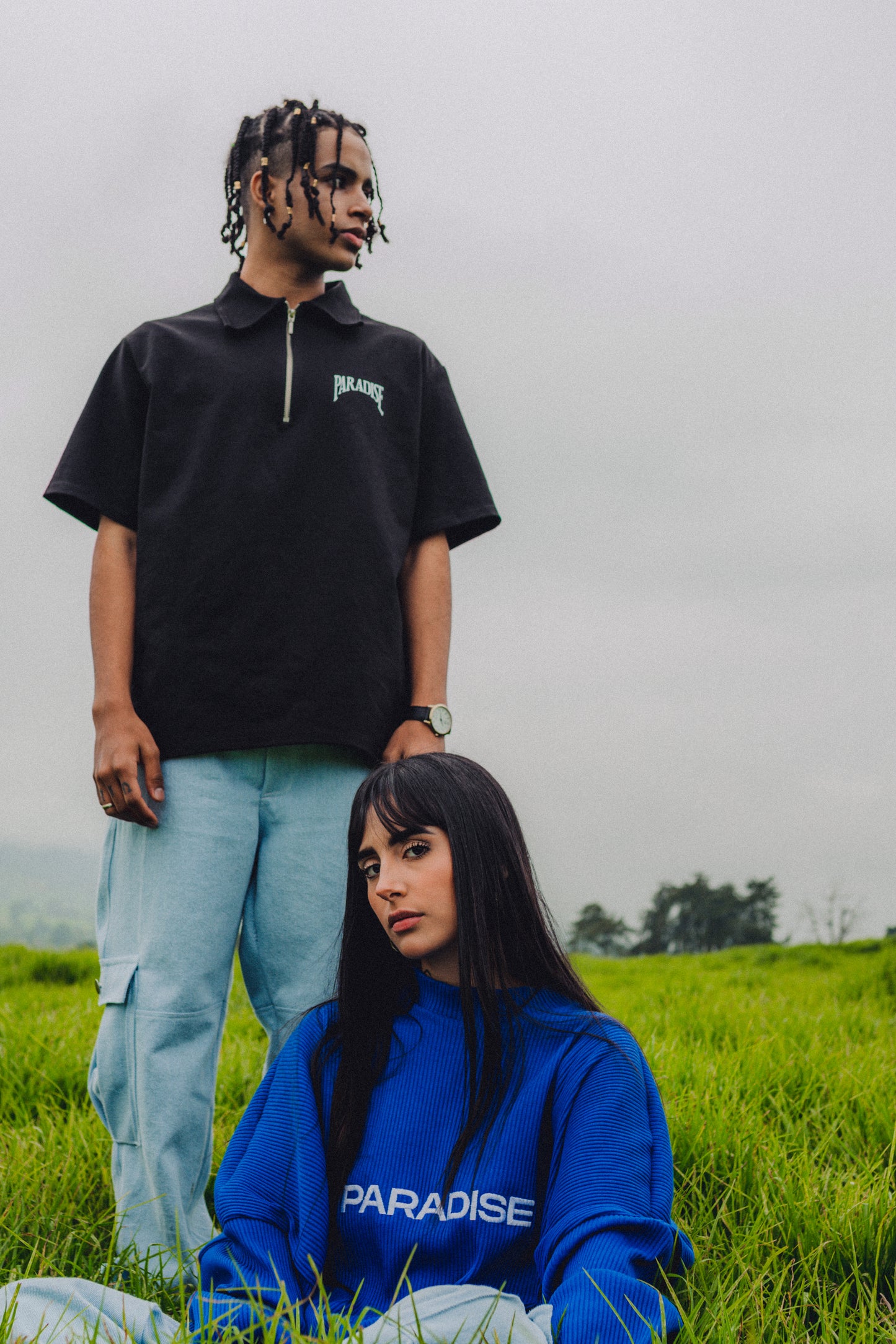 CAMISA CIERRE OVERSIZE