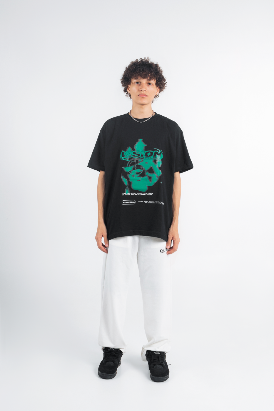 CAMISETA VISION NEGRA
